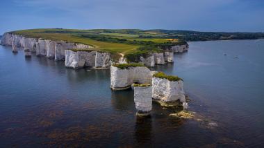 Spectacular Cliffs of Old Harry Rocks